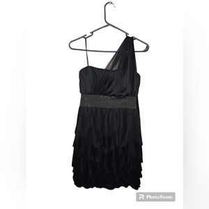 One shoulder formal dress